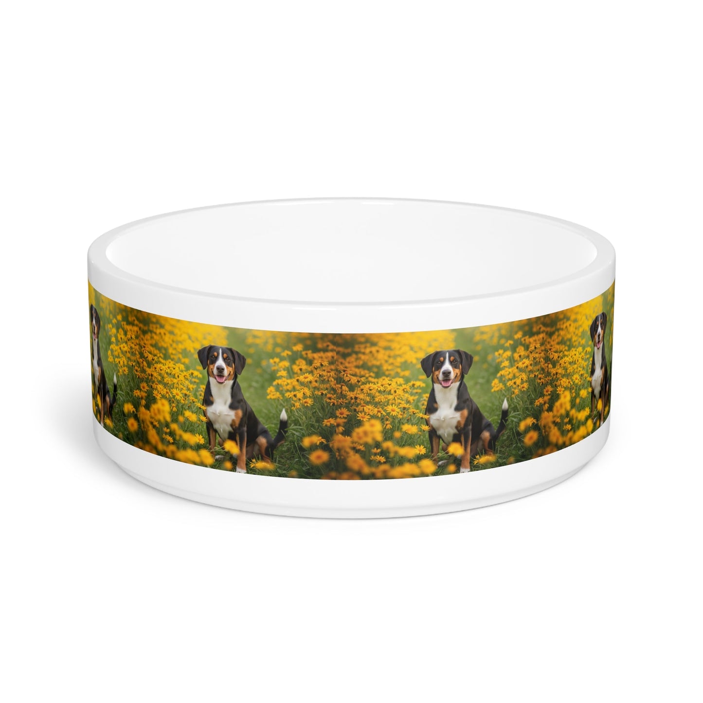 Ceramic Pet Bowl – 16 oz Dog Feeding Bowl