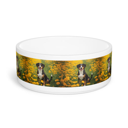 Ceramic Pet Bowl – 16 oz Dog Feeding Bowl
