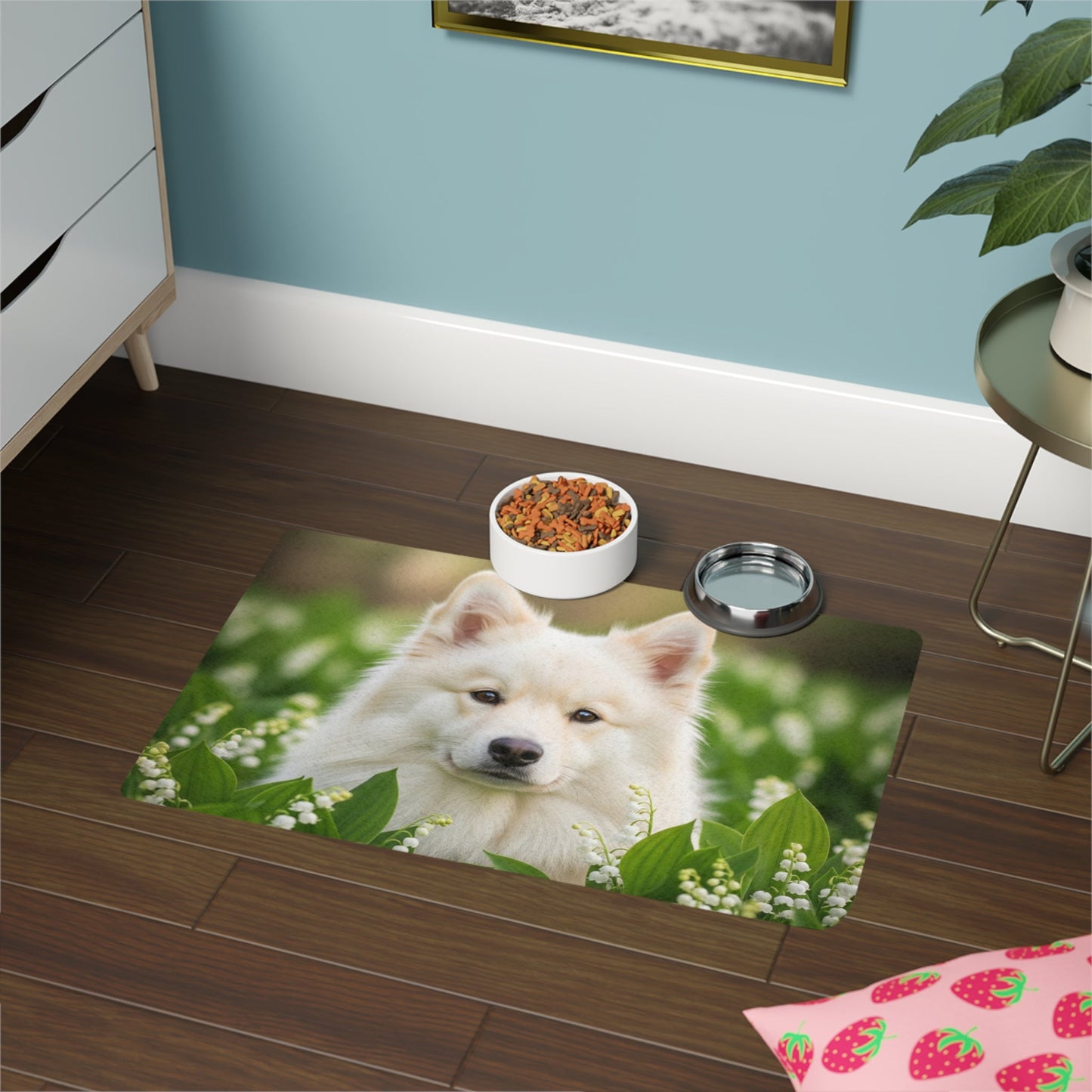 Non-Slip Pet Food Mat – Waterproof Feeding Mat for Dogs