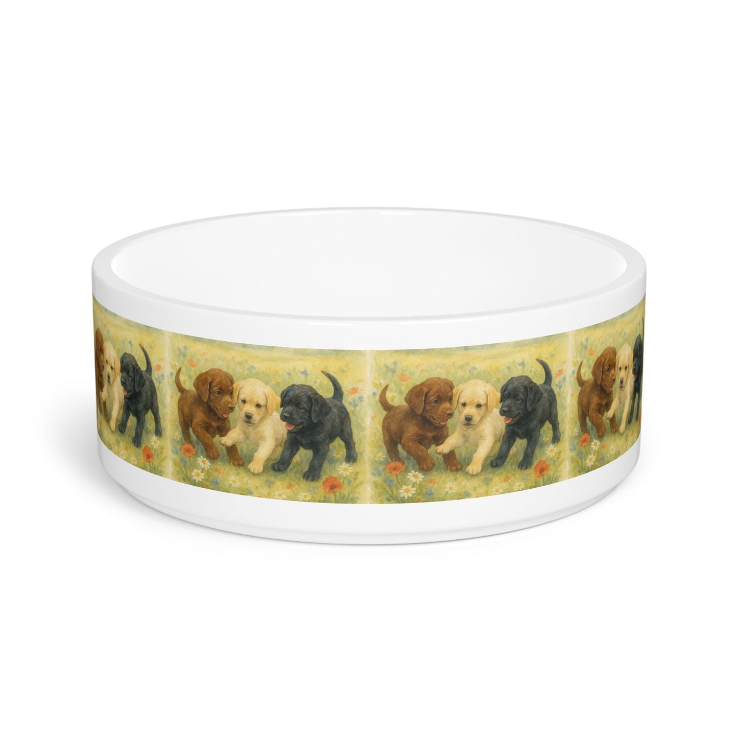 Ceramic Pet Bowl – 16 oz Dog Feeding Bowl