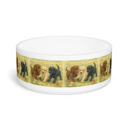 Ceramic Pet Bowl – 16 oz Dog Feeding Bowl