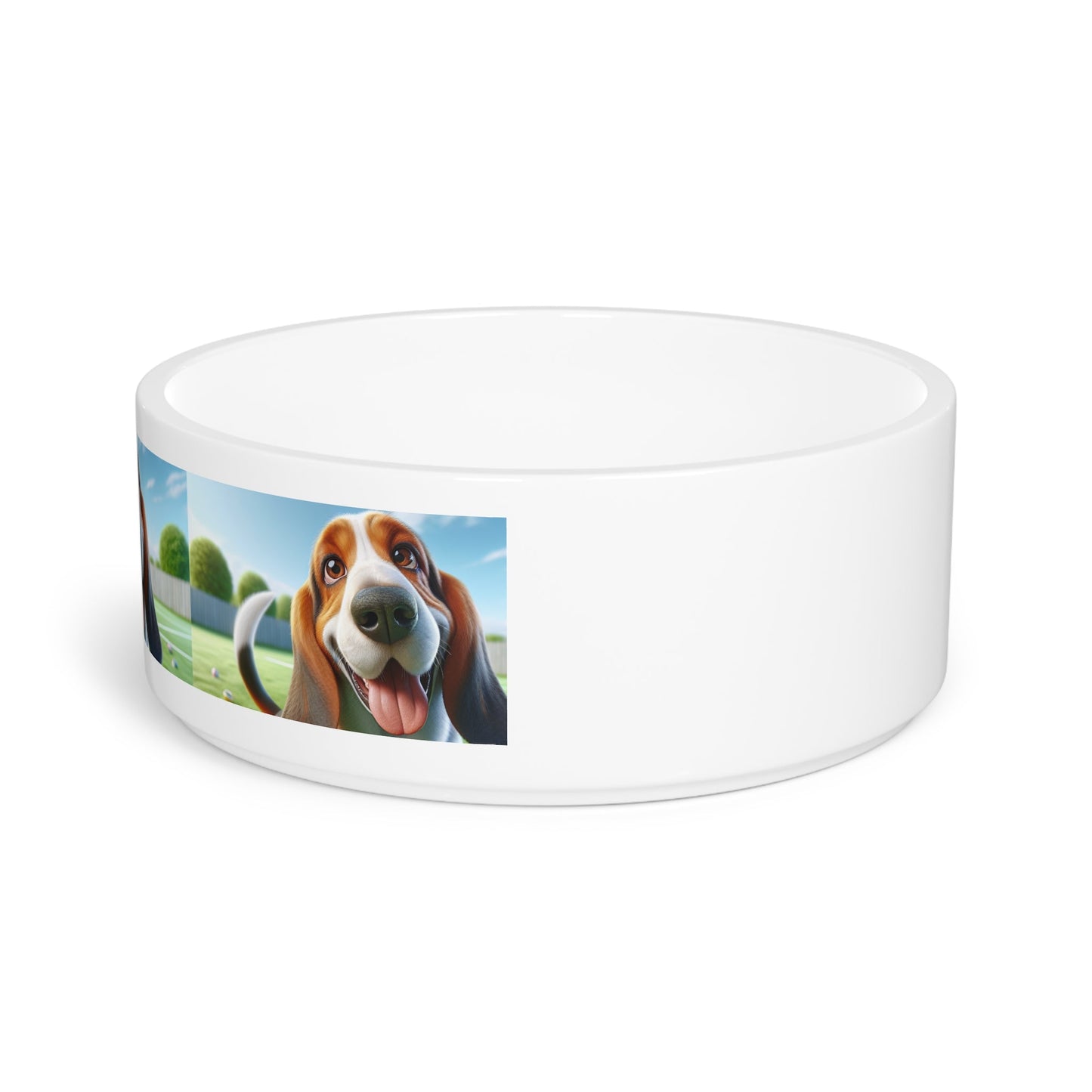 Ceramic Pet Bowl – 16 oz Dog Feeding Bowl