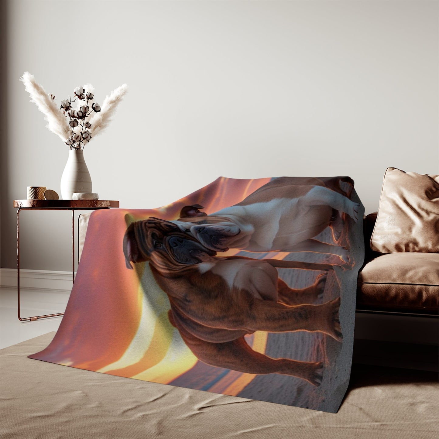 Sweatshirt Blanket – Plush Fleece Throw, 2 Size Options