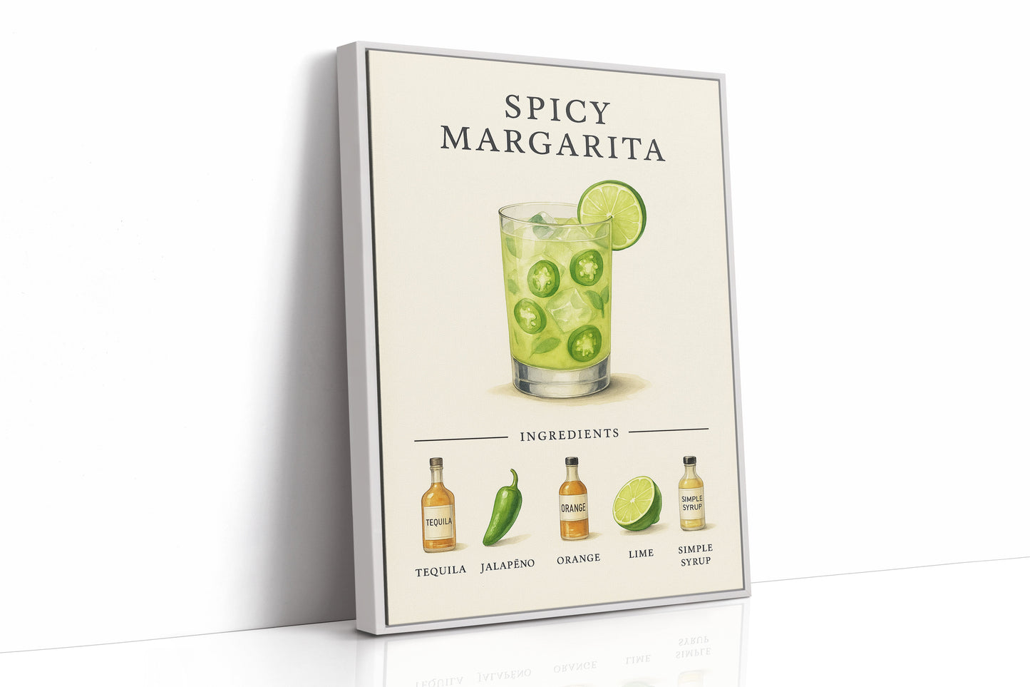 Recette de cocktail Margarita épicée à imprimer