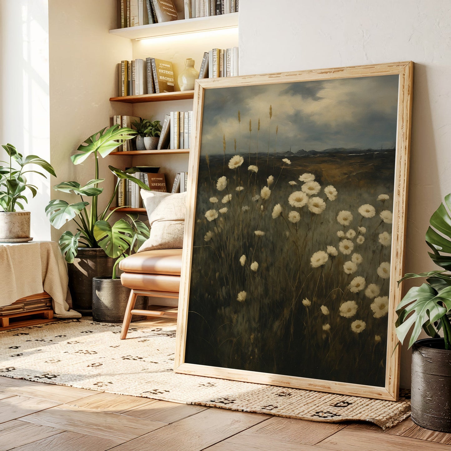Flüstern der Wildblumen in der Abenddämmerung