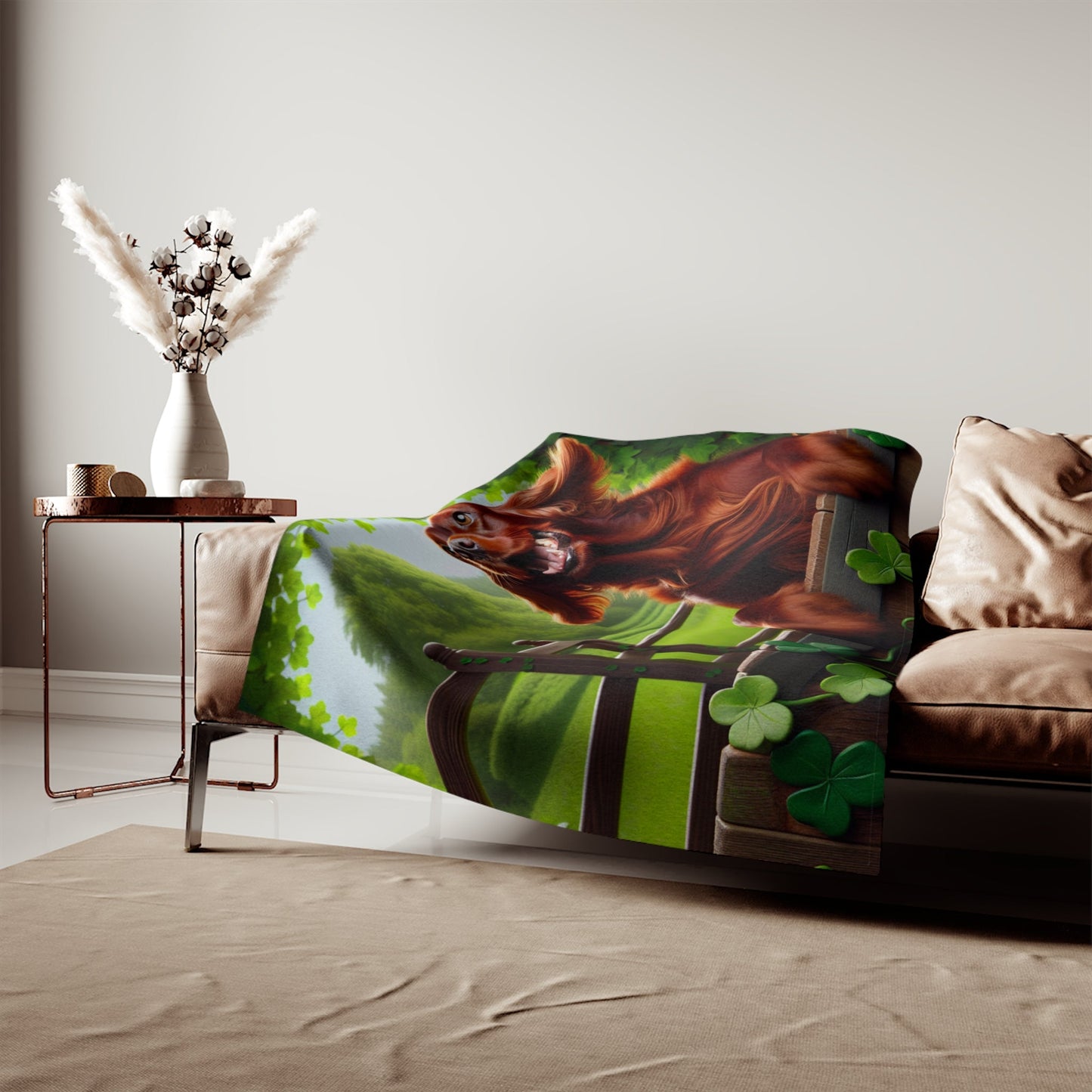 Sweatshirt Blanket – Plush Fleece Throw, 2 Size Options
