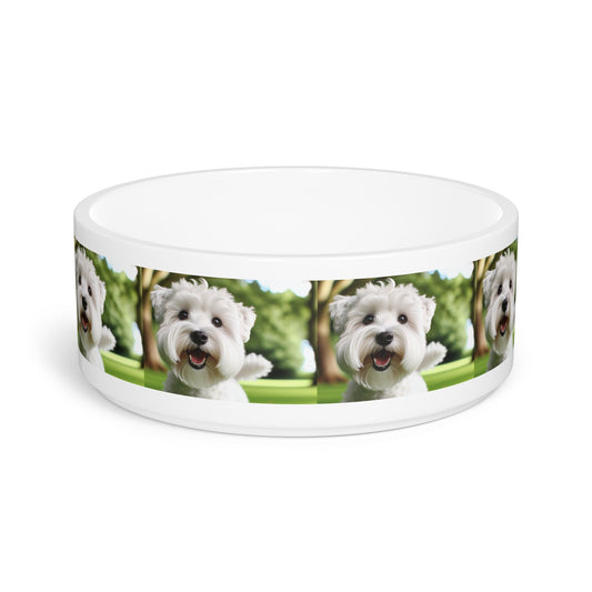 Ceramic Pet Bowl – 16 oz Dog Feeding Bowl