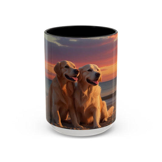 Keramiktasse mit Hunderassen-Motiv – 11 oz & 15 oz