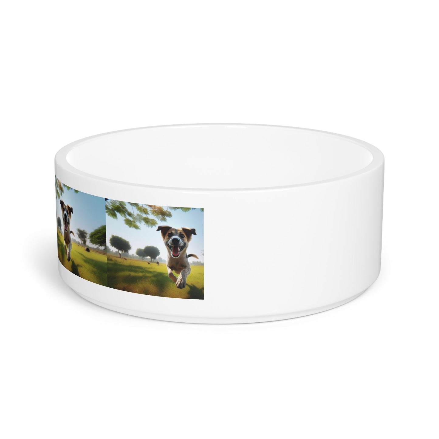 Ceramic Pet Bowl – 16 oz Dog Feeding Bowl