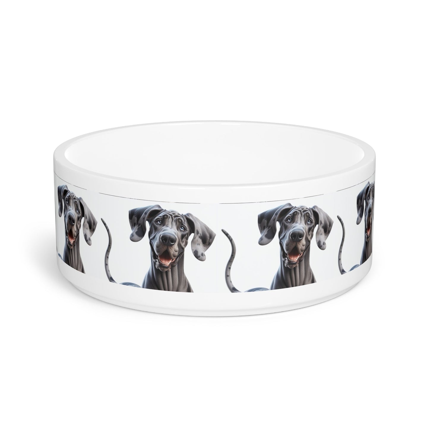 Ceramic Pet Bowl – 16 oz Dog Feeding Bowl