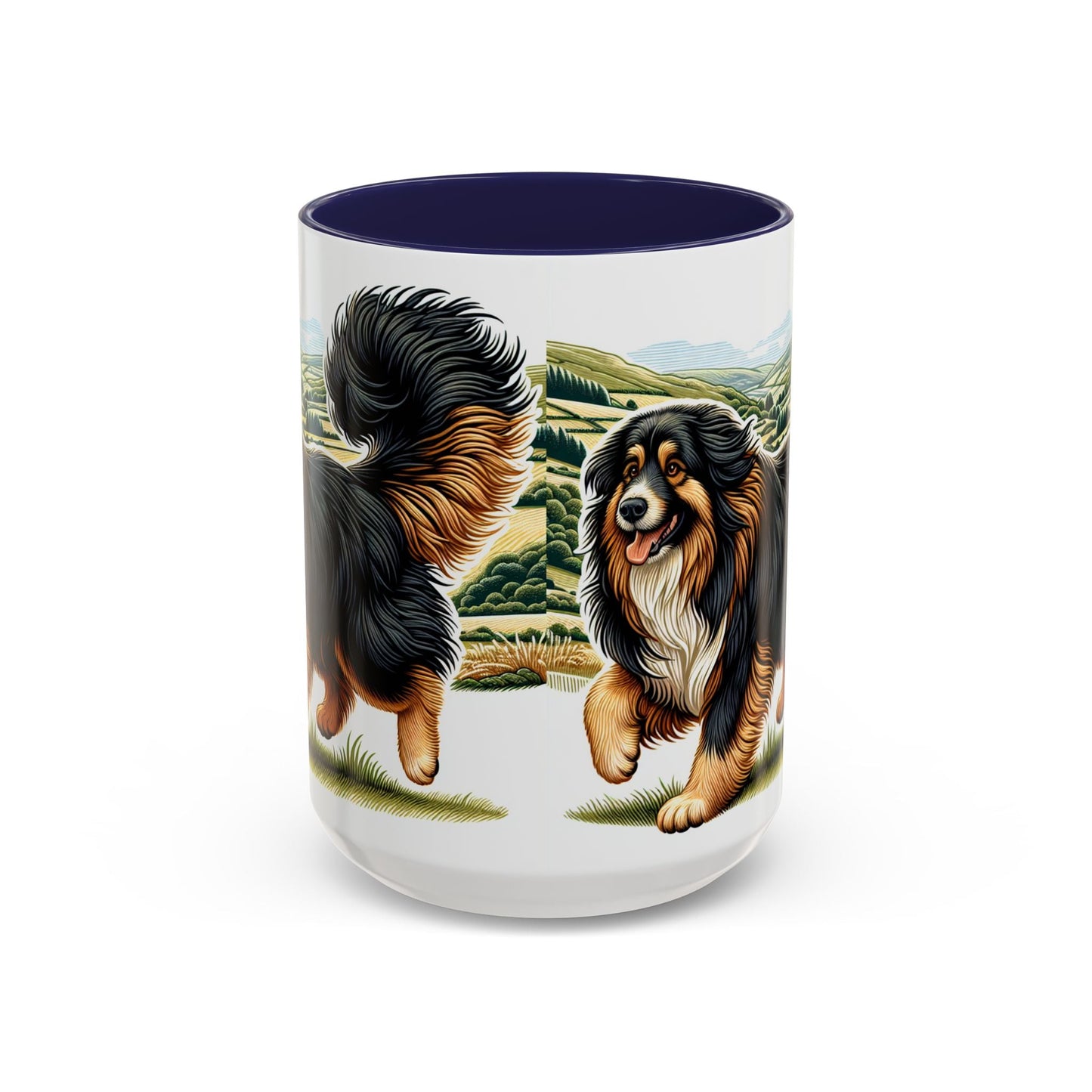 Keramiktasse mit Hunderassen-Motiv – 11 oz & 15 oz