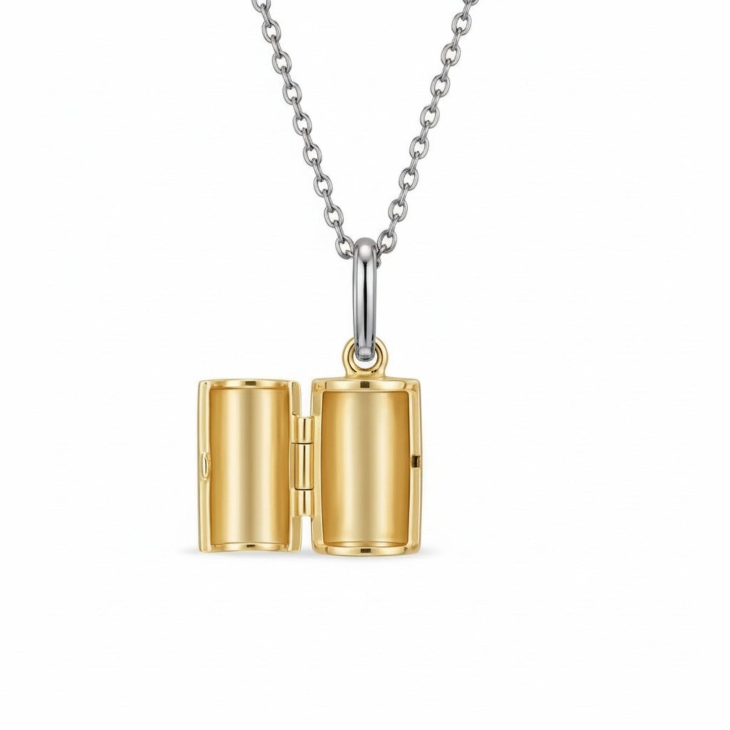Openable Cylindrical Necklace For Women