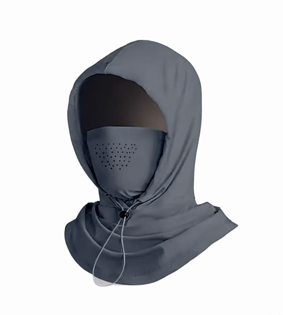 Sunscreen Face Mask With Hood Full-face UV Protection