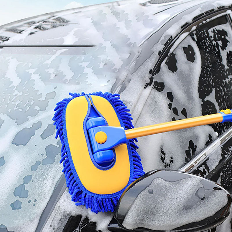 27cm Chenille Mop Head Refill - Removable Reusable for Car & Floor Cleaning, Heavy Duty Mop Accessories