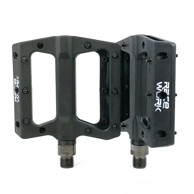 Ultralight Flat  Pedals Nylon Bicycle Pedal Mountain Bike Platform Pedals 3 Sealed Bearings Cycling Pedals For Bicycle Mountain Bike Pedals Pedals Bicycle Flat Pedals Bearing Lightweight Platform For Road Mountain Bike