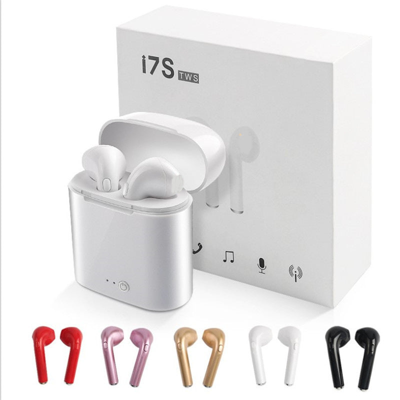 Wireless Bluetooth Earphone Earbuds Head With Mic with cables for all phones