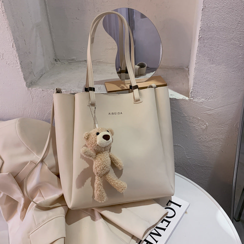 Elegant Ladies 2 piece set / suit Handbag Composite Bag Set Ladies Handbag Large Shoulder Bag Purse Bag Handbag For Females