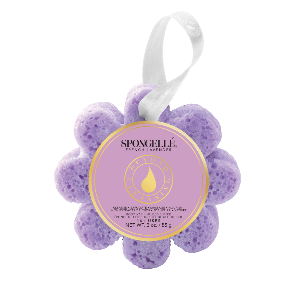 Wildblumen-Badeschwamm mit französischem Lavendel