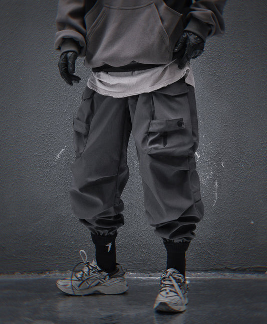 Joggers Techwear Gris HiP42