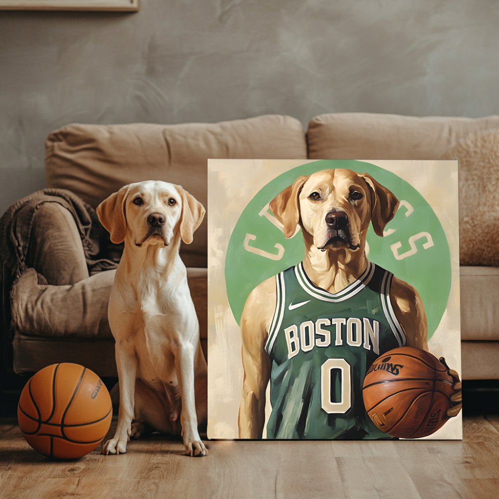Basketball Legends : Portrait texturé édition animaux de compagnie