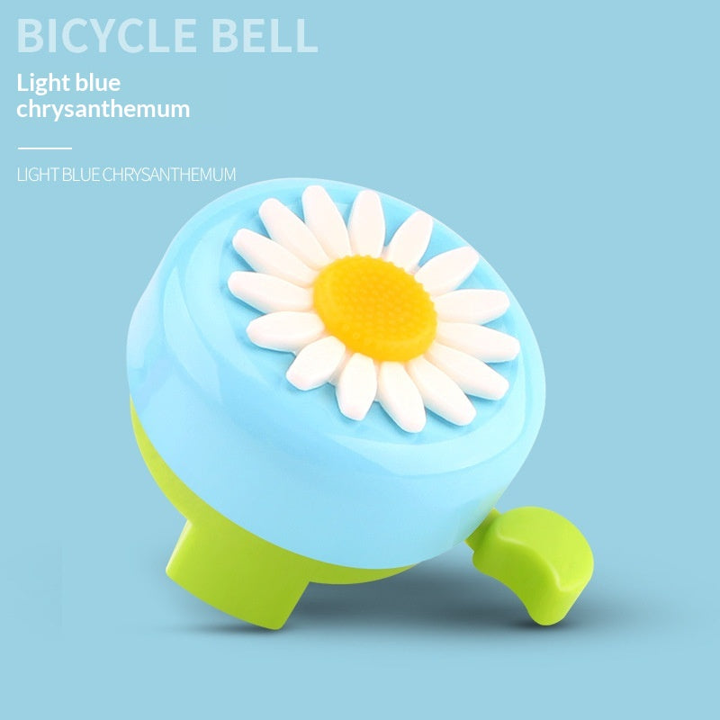 Cartoon Kids Funny Bicycle Bell Daisy Flower Horns Bike Children Girls Boy Cycling Ring Alarm For Handlebars Alloy Plastics Bell  Kids Bike Bell Bike Bell For Kids Bike Bell For Girls Flower Kids Bike Horn Accessory