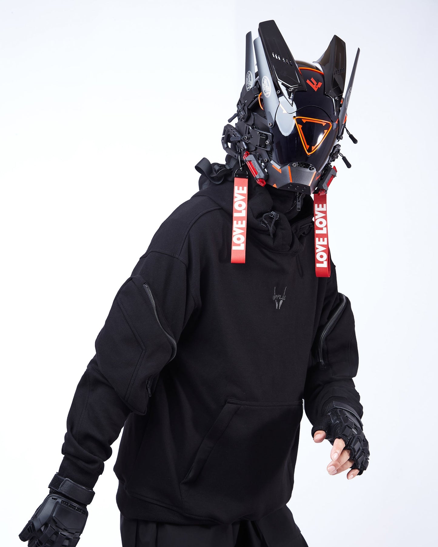 Sweat à capuche technique YEH2 Menace