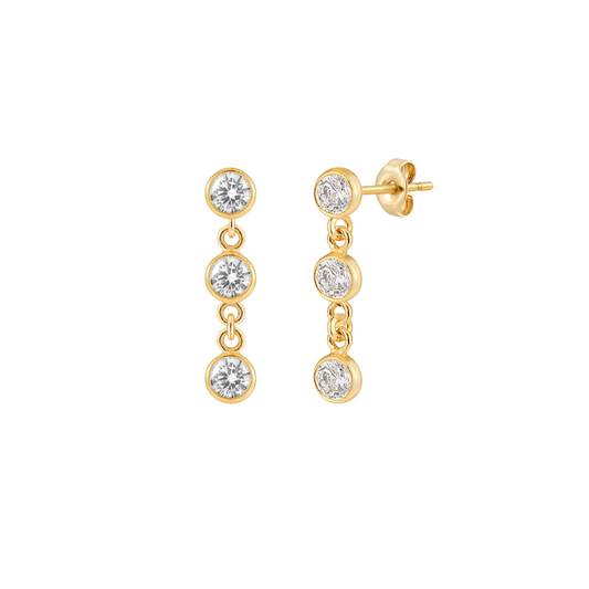 Boucles d'oreilles Lierre Vermeil