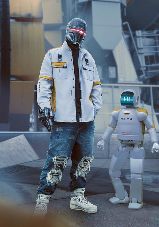Veste de robot ennuyeux ApeqJ508