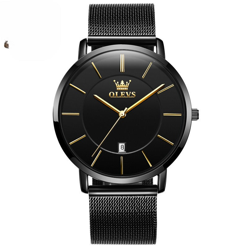 Valentine's Day Thin Men And Women Couple Electronic Quartz Watch