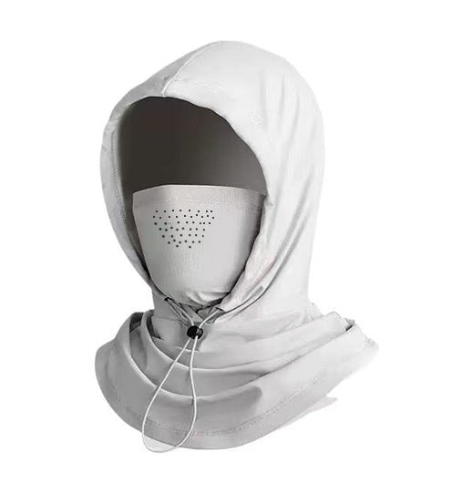 Sunscreen Face Mask With Hood Full-face UV Protection
