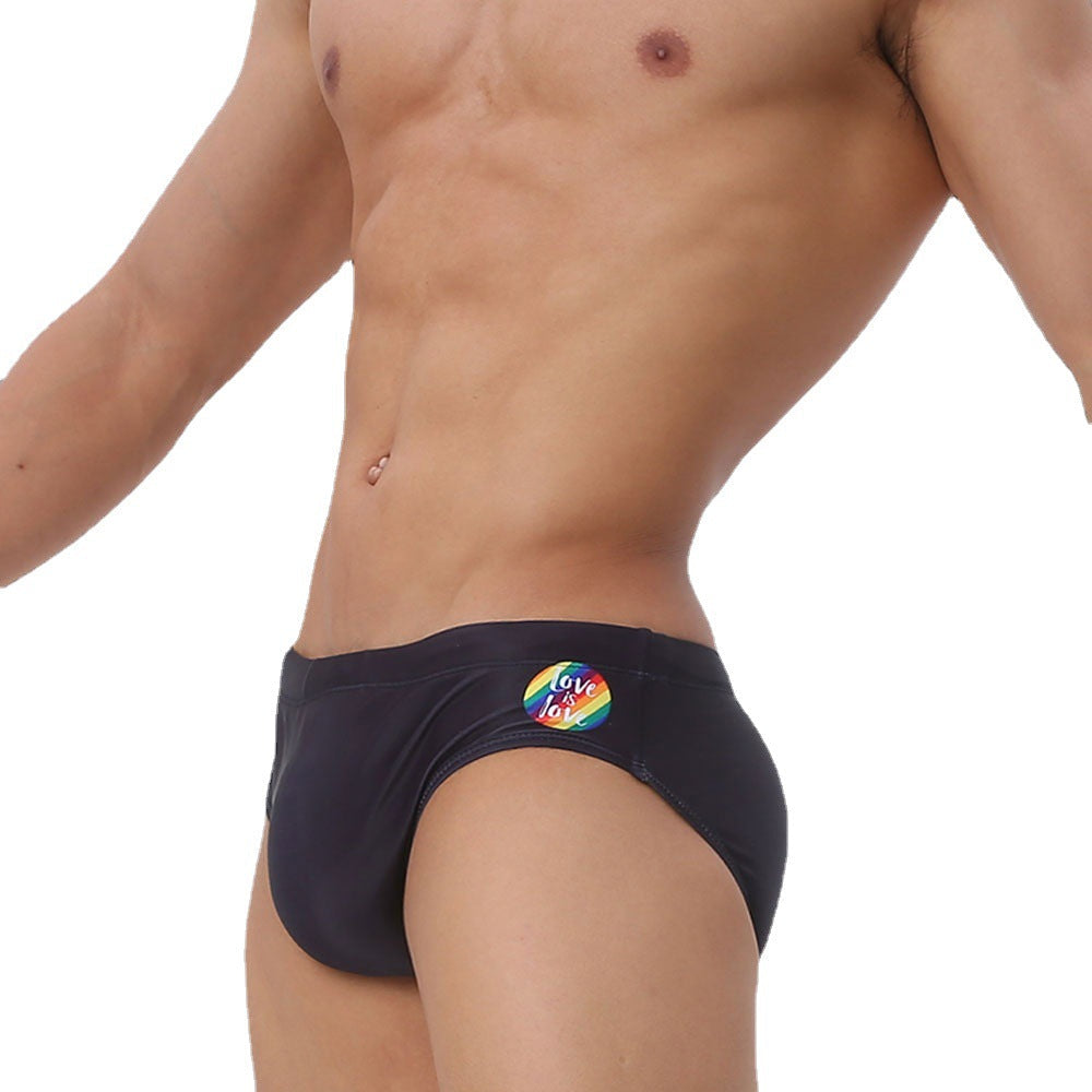Mens New Printed Briefs Multicolor Print