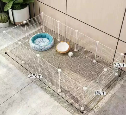 Small Dog Indoor Home Isolation Fence Cage