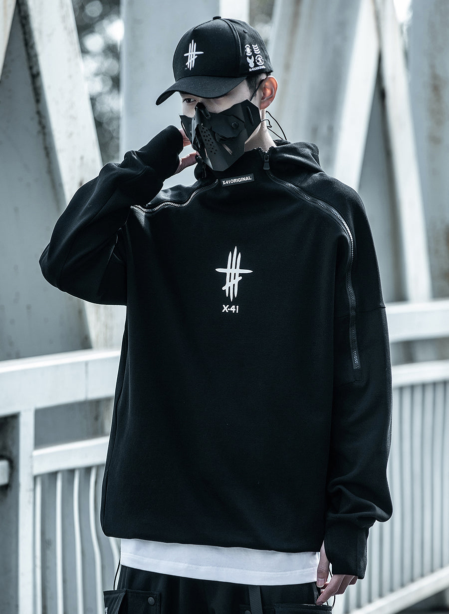Sweat à capuche DuskH6 Scar X-41