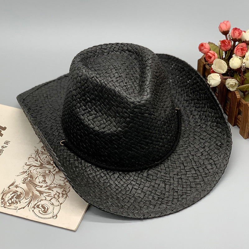Lala Grass Hand-Woven Mens Straw Hat
