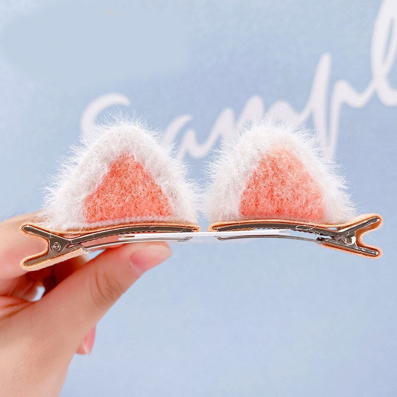 Cute Cat-ear Bow Hair Clip