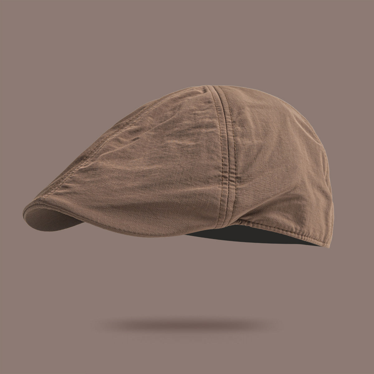 The Men's Solid Color Quick-drying Stitched Design-forward Retro Baseball Cap Is Suitable For Daily Casual Commuting And Street Wear.