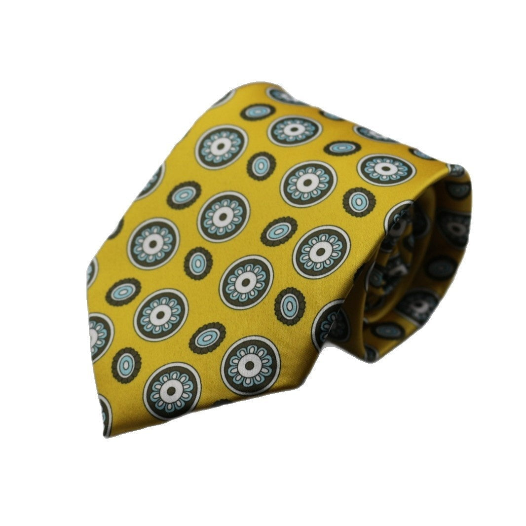 9cm Business Formal Wide-width Tie, Mens Vintage Style