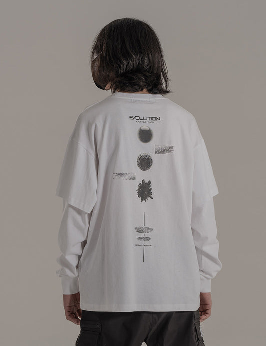 CRO778 Tee-shirt manches longues Tech Evolution