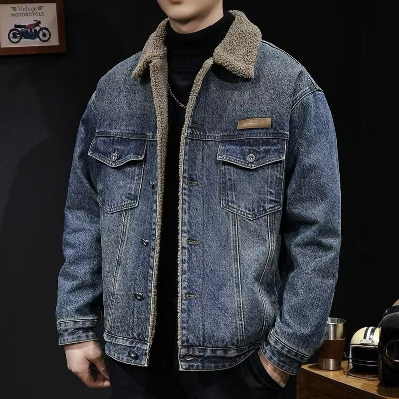 Corduroy Cotton-padded Casual Coat For Men