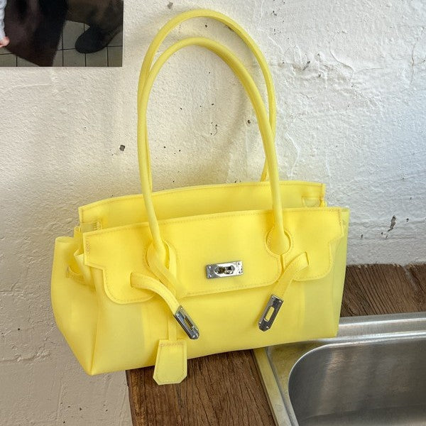 Korean-style Casual Transparent Jelly Bag