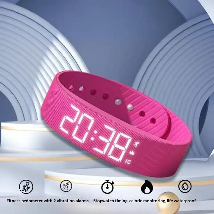 Stylish And Versatile Smartwatch Alarm Bracelet For Students