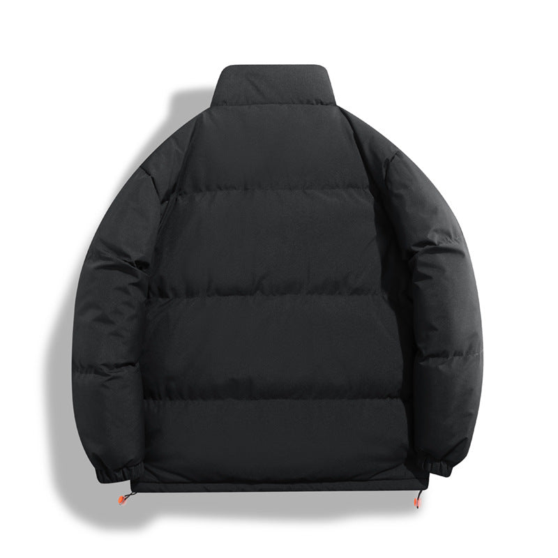 Solid-color Womens Windproof And Warm Jacket