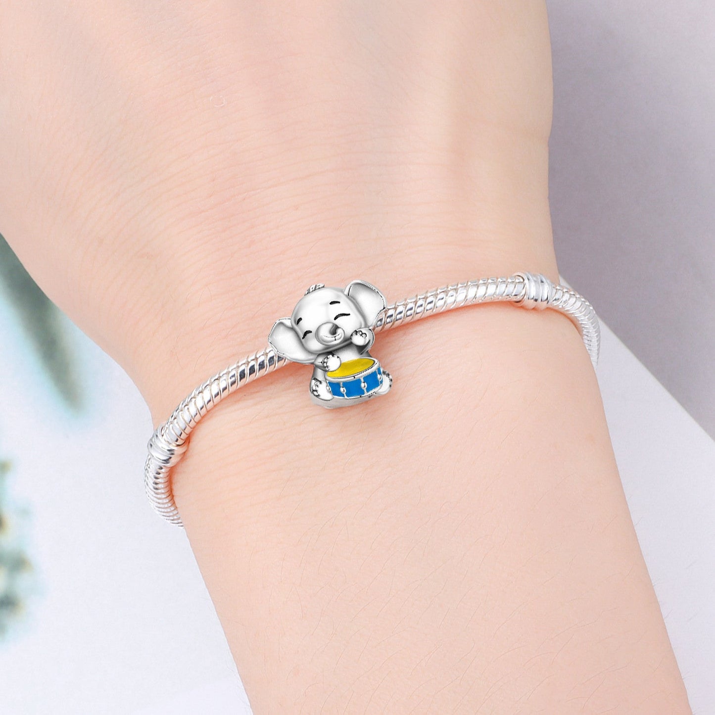 Cute Elephant DIY Bracelet Beads