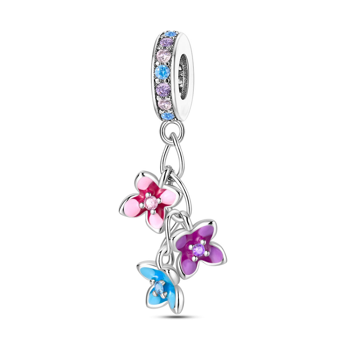 Silver-plated DIY Bracelet Charms And Pendants
