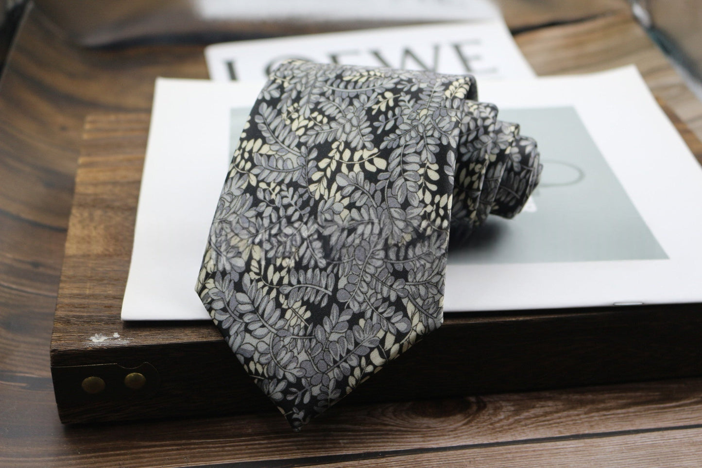 9cm Business Formal Wide-width Tie, Mens Vintage Style