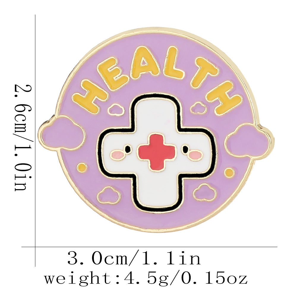 Creative Cartoon Medical Angel Brooch