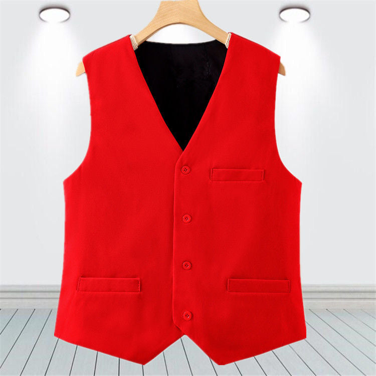 Short Suit Vest For Middle Aged Women
