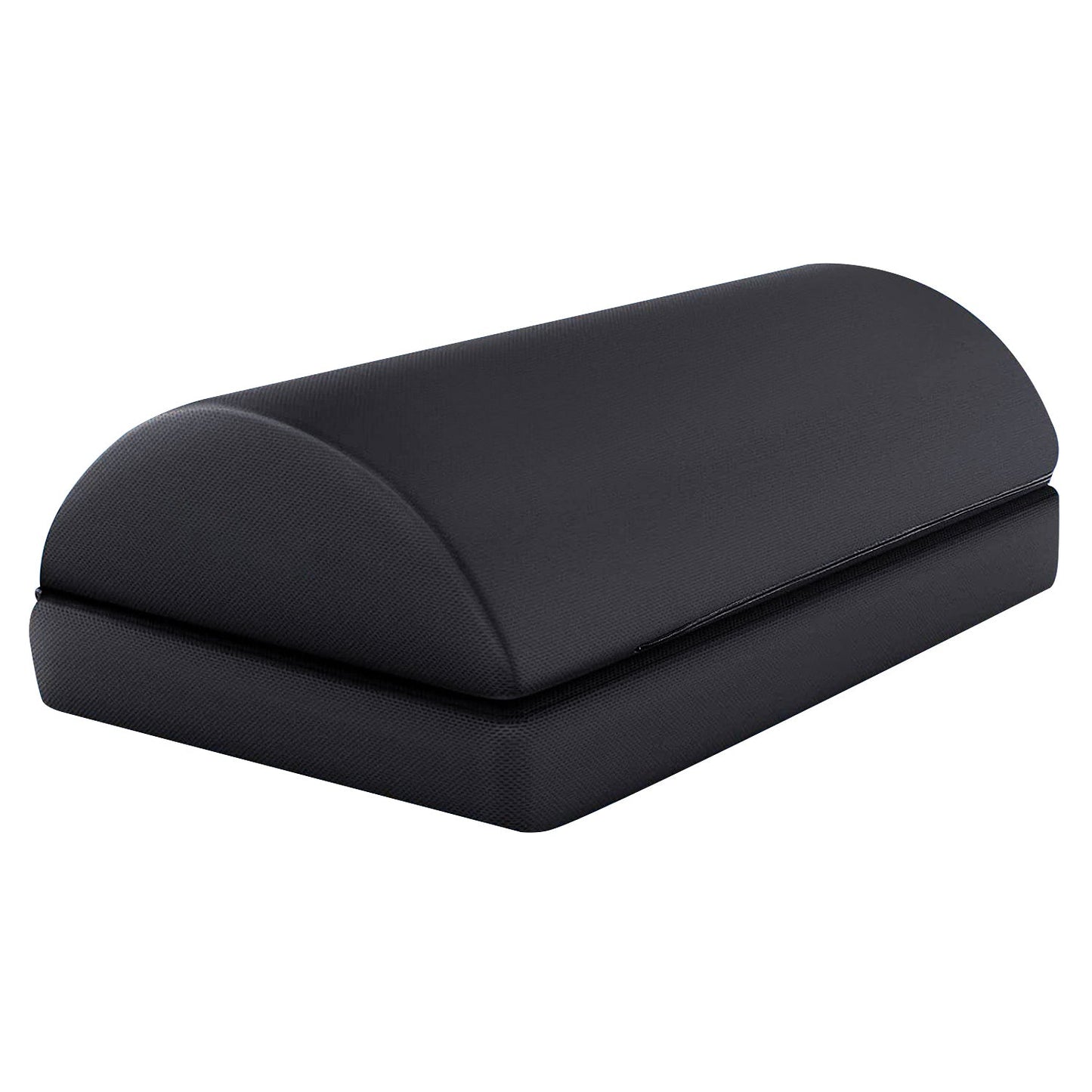 Fußstütze für unter dem Schreibtisch, Memory Foam, ergonomisch, waschbar, mit 2 einstellbaren Höhen für Heimbüro