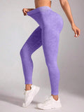 Threaded Yoga Pants With A High Waist For Lifting The Hips Perfect For Outdoor Activities