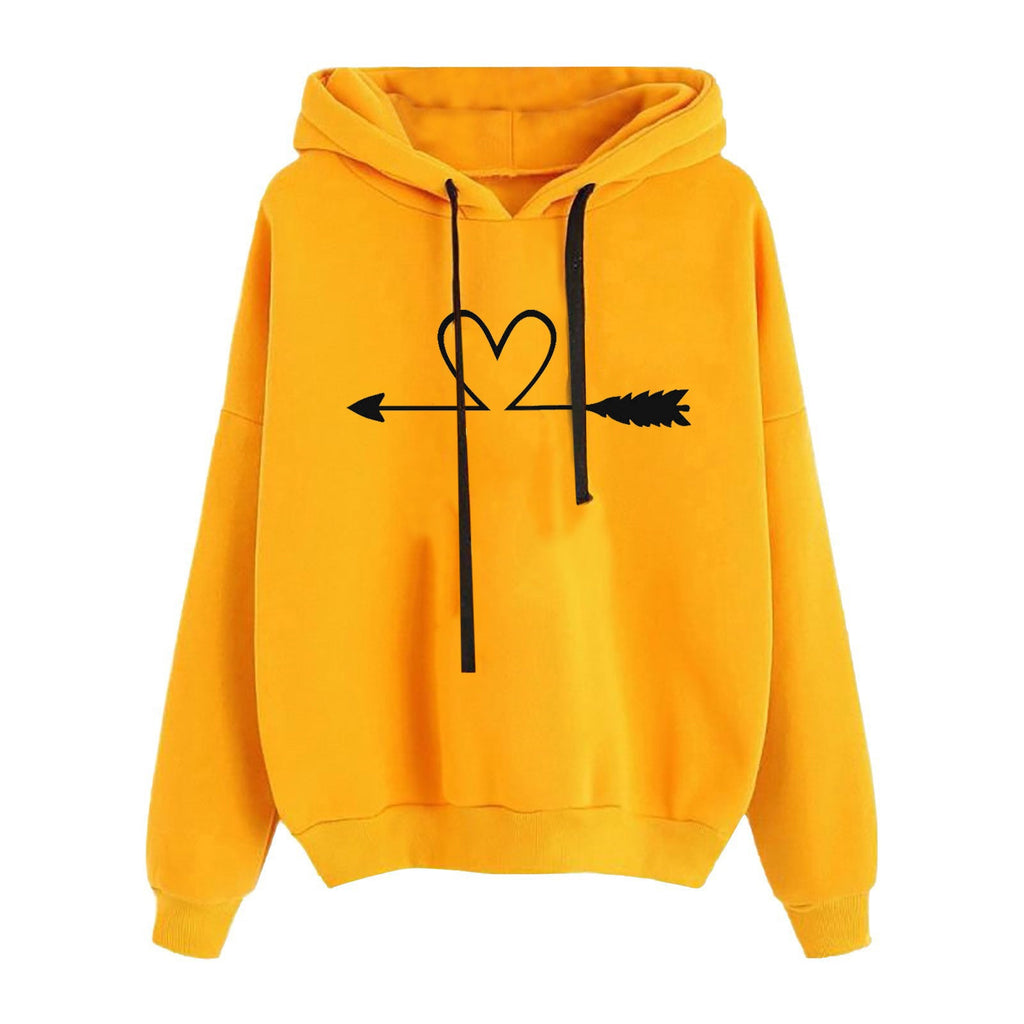 Women's Clothing Autumn Winter New Top Loose Long Sleeve Sweatershirt Women